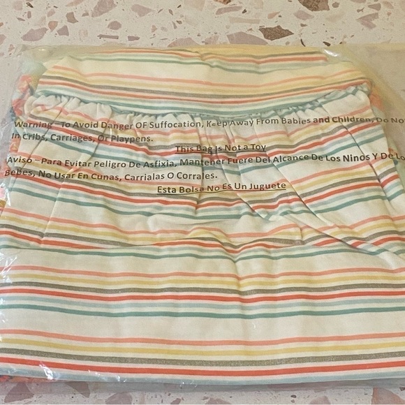 Sigrid Olsen New Girls 2 Pack Babydoll Dresses Floral and Striped Prints Summer - Picture 8 of 8